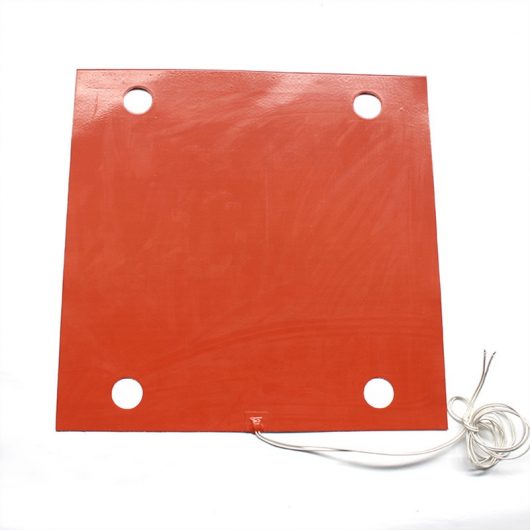 12V/220V Silicone Rubber Heating Pad Square Rubber Electric Heat Mat Plate  Flexible Waterproof 3D Printer Glue Sticker Adhesive - AliExpress