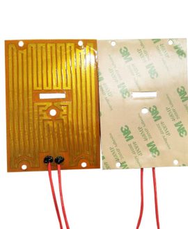 Visokotemperaturni industrijski kapton poliimid PI film grijač 12 V. (2)