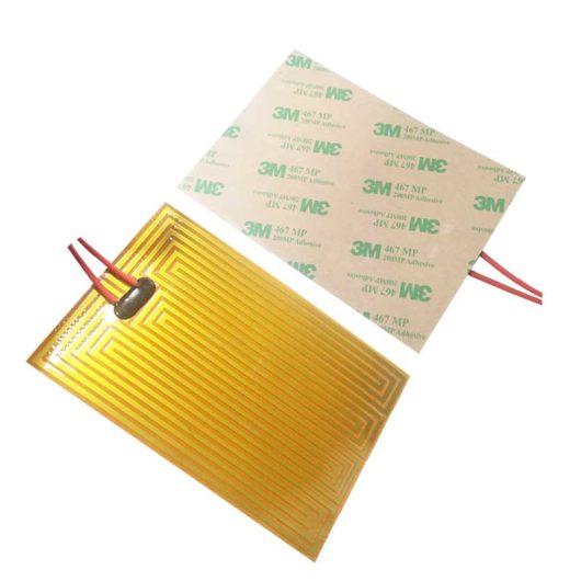 Calentador de película de poliimida PI Kapton industrial de alta temperatura de 12 V (3)