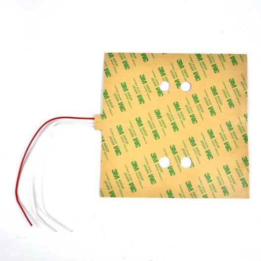 Calentador kapton de PCB de película de poliimida flexible de 12 V personalizado con adhesivo (2)