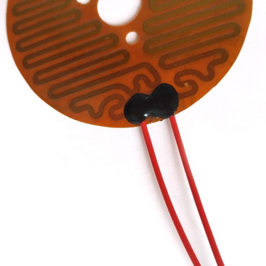 Elemento calefactor de película de poliimida Kapton grabado en lámina eléctrica con adhesivo 3M (5)