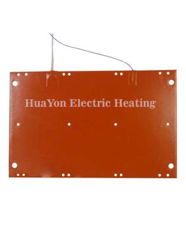 Custom Silicone Rubber Heaters with Adhesive (4)